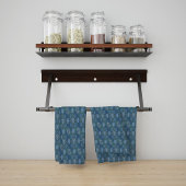 Yantra-Inschrift mit Hexa-Dreiecken (neue Fassung) Geschirrtuch