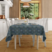 Yantra-Inschrift mit Hexa-Dreiecken (neue Fassung) Tischdecke