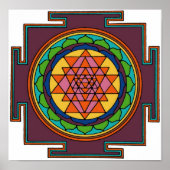 Yantra Print Poster (Vorne)