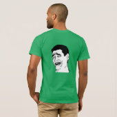 Yao Ming Funny Face Designed T - Shirt (Schwarz voll)