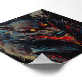 YAOGUAI | Matt Paper Print Poster (Ecke)