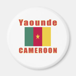 Yaounde Cameroon Hauptstadt Designs Magnet