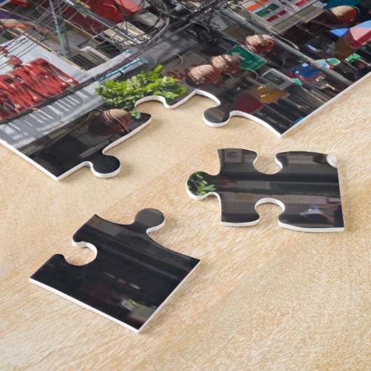 Yaowarat Road in Chinatown, Bangkok Puzzle (Seite)