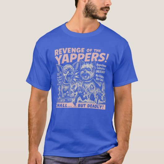 Yapper Revengeiny Dog Movie Poster Halloween Junge T-Shirt (Vorderseite)