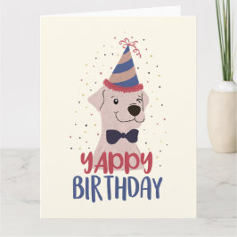 Yappy Birthday Karte