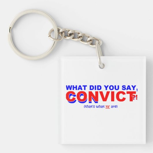 Yappy Clapback Schlüsselanhänger (Vorderseite)