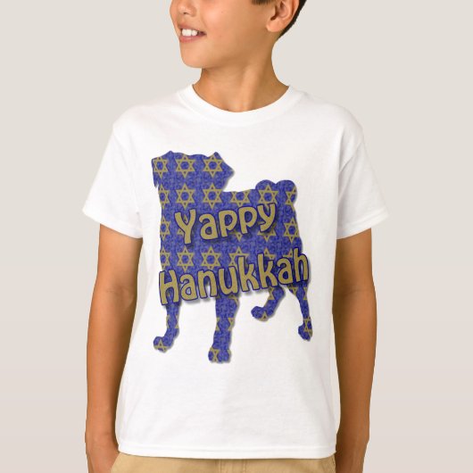 Yappy Hanukkah T-Shirt (Vorderseite)