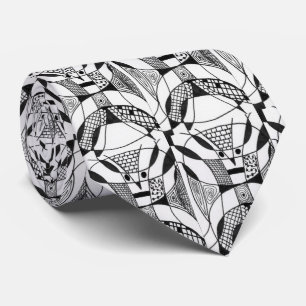 "Yappy Hogs" Abstrakte Design-Krawatte Krawatte