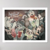 Yappy Hour Print Poster (Vorne)