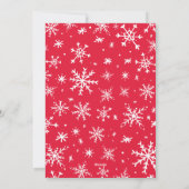 Yappy Pawlidays Dog Christmas Foto Feiertagskarte (Rückseite)