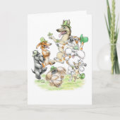 Yappy Saint Patrick's Day Card Karte (Vorderseite)