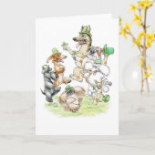 Yappy Saint Patrick's Day Card Karte (Gelbe Blume)