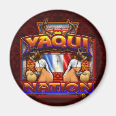 Yaqui Nation Deer Dancer Magnet (Vorne)