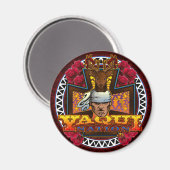 Yaqui Nation Deer Dancer Magnet 2 (Vorderseite/Rückseite)
