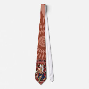 yaqui Rotwild-Tänzer-Krawatte Krawatte
