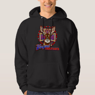 yaqui Rotwildentwurfs-Nations-Kapuzenpulli Hoodie