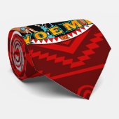 Yaqui Yoeme Rotwild-Tänzer-Krawatte Krawatte (Gerollt)
