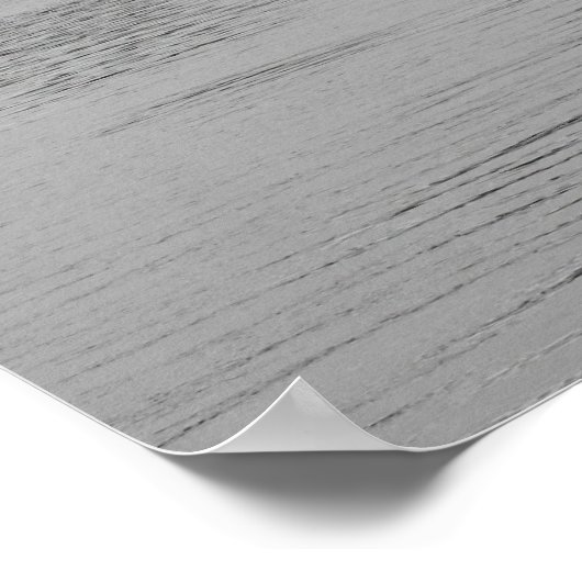 Yaquina Bay Bridge in Black & White Poster (Ecke)