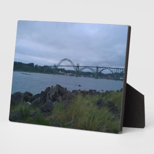 Yaquina Bay Bridge, Newport, Oregon Fotoplatte (Seite)