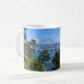 Yaquina Bay Bridge, Newport, Oregon Kaffeetasse (Vorderseite Links)