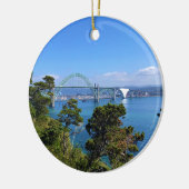 Yaquina Bay Bridge, Newport, Oregon Keramik Ornament (Links)
