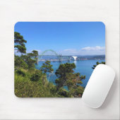 Yaquina Bay Bridge, Newport, Oregon Mousepad (Mit Mouse)