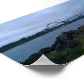 Yaquina Bay Bridge, Newport, Oregon Poster (Ecke)