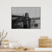 Yaquina Bay Bridge Poster (Küche)