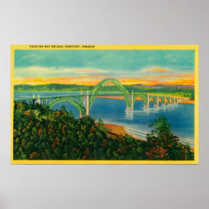 Yaquina Bay BridgeNewport, OR Poster