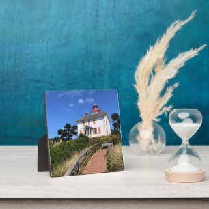 Yaquina Bay Lighthouse, Newport, Oregon Fotoplatte