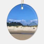 Yaquina Bay Lighthouse, Newport, Oregon Keramik Ornament (Links)