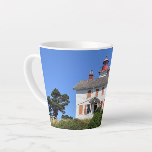Yaquina Bay Lighthouse, Newport, Oregon Milchtasse (Linke Ecke)