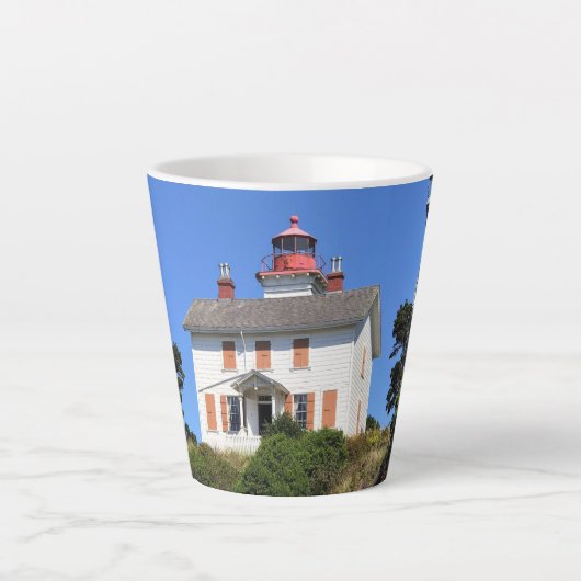 Yaquina Bay Lighthouse, Newport, Oregon Milchtasse (Vorderseite)