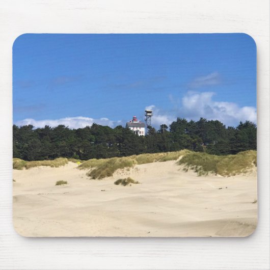 Yaquina Bay Lighthouse, Newport, Oregon Mousepad (Vorne)
