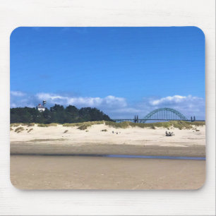 Yaquina Bay Lighthouse, Newport, Oregon Mousepad