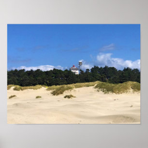 Yaquina Bay Lighthouse, Newport, Oregon Poster