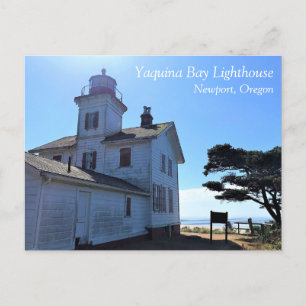 Yaquina Bay Lighthouse, Newport, Oregon Postkarte