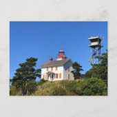 Yaquina Bay Lighthouse, Newport, Oregon Postkarte (Vorderseite)