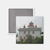 Yaquina Bay Lighthouse, OR Magnet (Vorderseite/Rückseite)