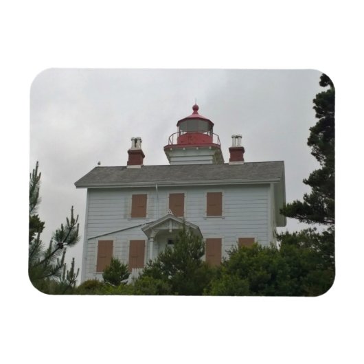 Yaquina Bay Lighthouse, OR Magnet (Horizontal)