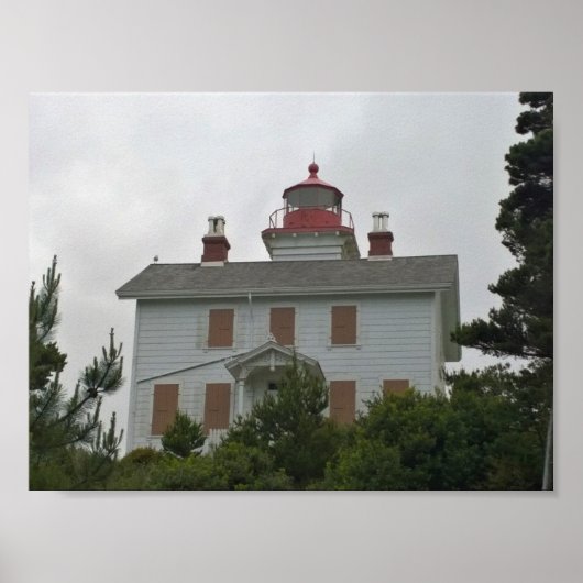 Yaquina Bay Lighthouse, OR Poster (Vorne)