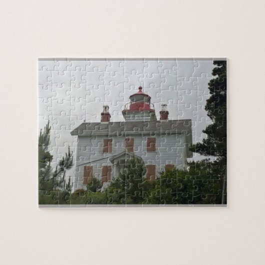 Yaquina Bay Lighthouse, OR Puzzle (Horizontal)