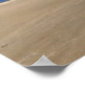 Yaquina Bay Staat Recreation Site, Newport, Oregon Poster (Ecke)