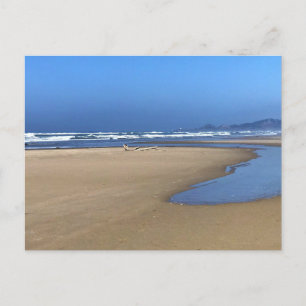 Yaquina Bay Staat Recreation Site, Newport, Oregon Postkarte