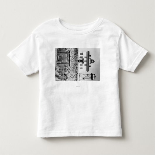 Yaquina Bucht-Leuchtturm PhotographYaquina ODER Kleinkind T-shirt (Vorderseite)