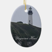 Yaquina Hauptleuchtturm-Verzierung Keramikornament (Hinten)
