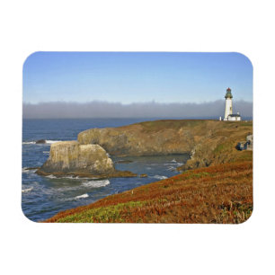 Yaquina Head Lighthouse in Newport Oregon Magnet