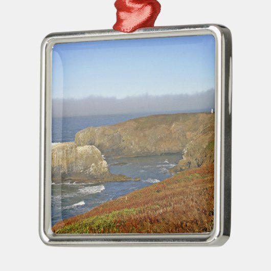 Yaquina Head Lighthouse in Newport Oregon Silbernes Ornament (Links)