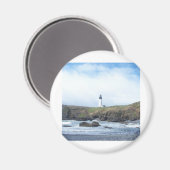Yaquina Head Lighthouse Magnet (Vorderseite/Rückseite)