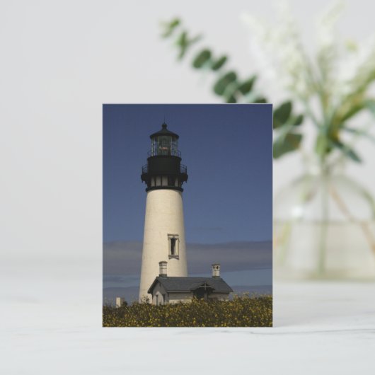 Yaquina Head Lighthouse - NEU Postkarte (Stehend Vorderseite)